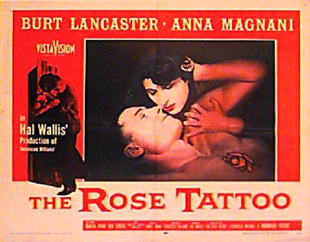 Lobby card for The Rose Tattoo (1955)